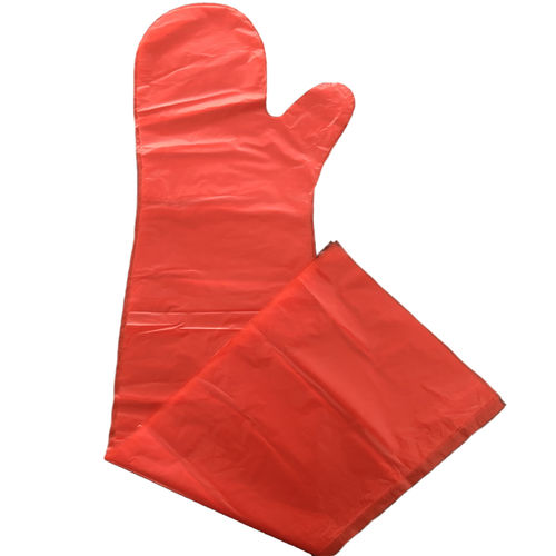人工授精用手袋 - OKU-MITT-GLOVE - OKUNY GROUP - 防水・防塵性能 / ポリエチレン / 使い捨て