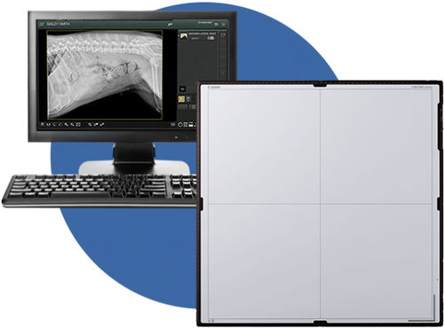 デジタル動物用X線装置 - Canon  - universal Imaginginc - 家畜用