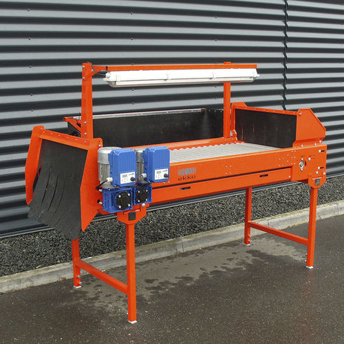 ジャガイモ用選果台 - EM 1711	 - EKKO Maskiner A/S - 目視検査用
