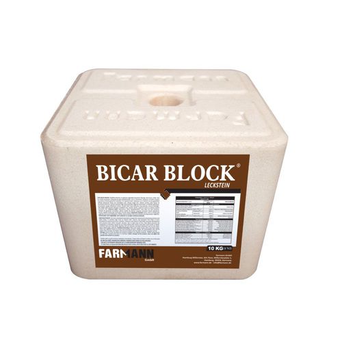 牛鉱塩 - Bicar - farmann - 微量金属入り / 塩性 / ビタミン入り