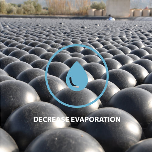 灌漑池フローティングカバー Evaporation Control Panal Flotante S L U プラスチック ポリエチレン製 灌漑用