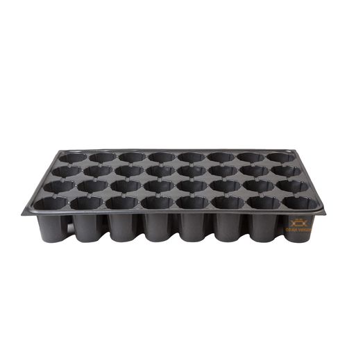 プラスチック製プラグトレー -  F32Y - ÖZ-KA VAKUM PLASTİK AMBALAJ VE MAKİNA KALIP SAN.TİC.LTD.ŞTİ. - リサイクル可 / 円形