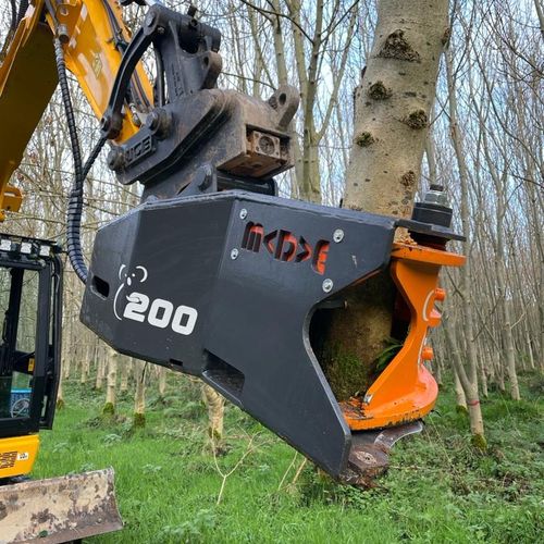 ローダー用木材切断機 - Koala200 - MDE Machinery Ltd - クレーン用 / ハンドリング用 / 木材用