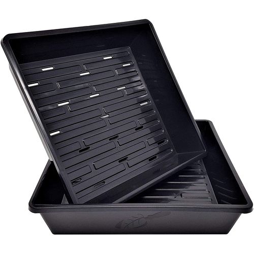 プラスチック製搬送トレー - 1020 - Jiangsu Grow-Green Agriculture Co., Ltd. - 長方形 / 平底