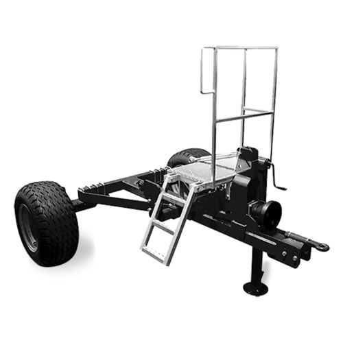 フック式リフトトレーラー - CSE-CPS - DCM Spreaders - 1軸 / 農業 / 4トン