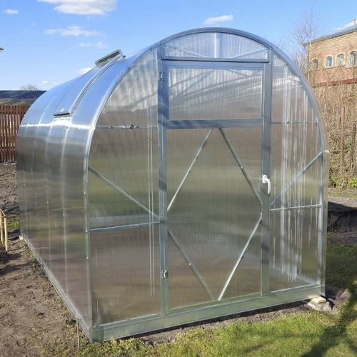 トンネル型温室 - ES 2 - Ecoslider Greenhouses and PremiFarm Aeroponic Vert - ガーデニング / スチールフレーム / 鉄骨造