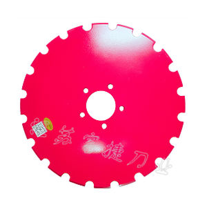 のこぎり歯の形ディスク - JIANGSU FUJIE ROTARY TILLER BLADE CO.,LTD - 種まき機用 / 汎用