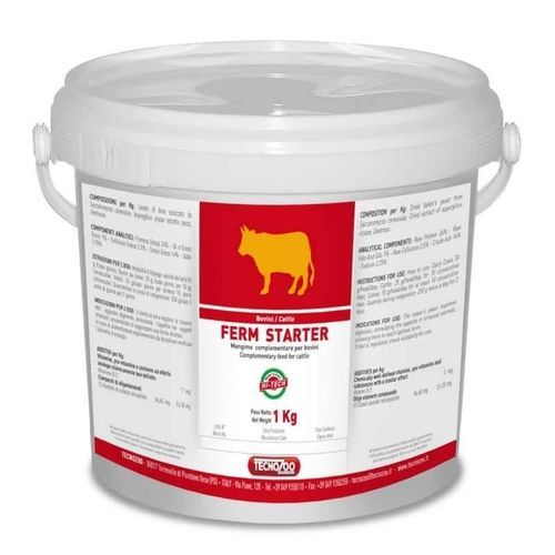 動物用飼料サプリメント - Ferm Starter - TECNOZOO - 牛用 / 粉末状 / 消化用