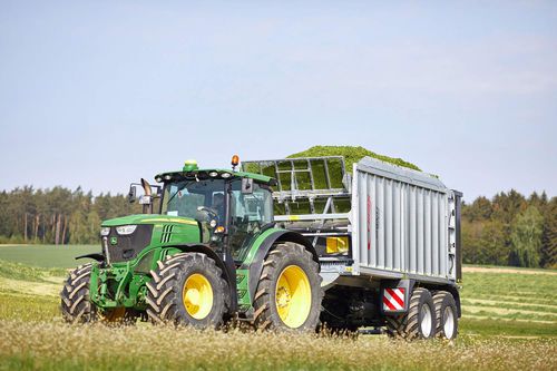 ドロップサイドトレーラー - ASW 271 Fox - Fliegl Agrartechnik GmbH