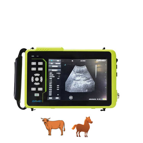 手持ち式動物用超音波装置 - Y6-VET - Dawei Veterinary Medical (jiangsu) co., ltd. - 大型動物用 / リニア / 腹部画像用