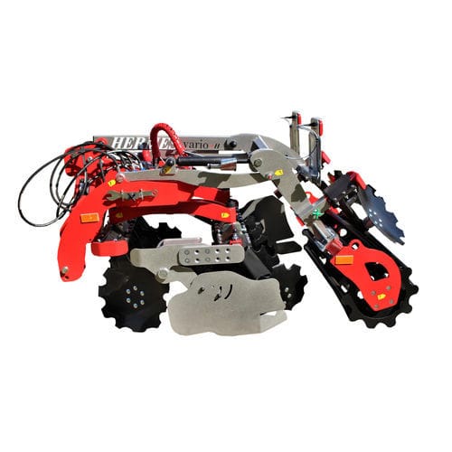 車載型ディスクハロー - HERMES VARIO + H - Premium Landmaschinen GmbH - 2セクション / ローラー付 / 3点リンク