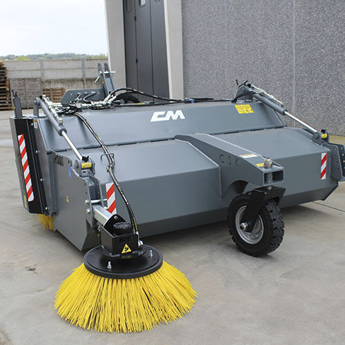 トラクター設置式スイーパー - CSK 125 - CM SRL - 道路用 / 公共事業用 / フロントマウント