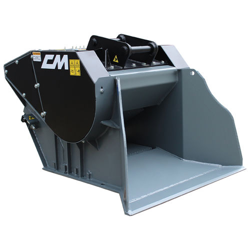 工事現場ショベルバケット - CBF-L 80 - CM SRL - リサイクル用 / ローダー用 / テレハンドラー用