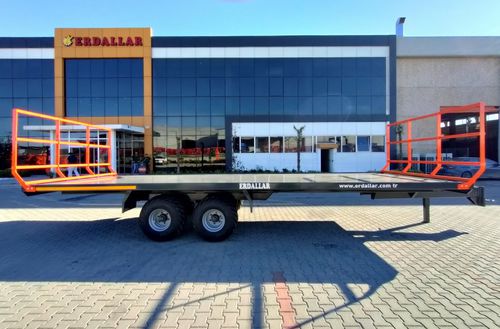 俵用トレーラー - BALE TRAILER - ERDALLAR AGRICULTURAL MACHINERY - 平床 / セミマウント式 / タンデム