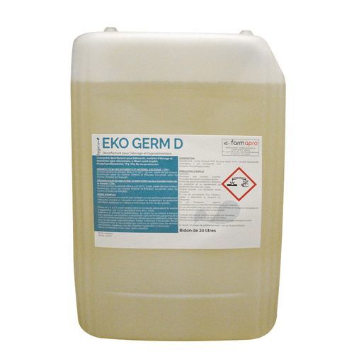 フォーム製消毒剤 - Eko Germ D - Cooperl Northern Europe B.V. - 液体 / 家畜 / 殺菌剤