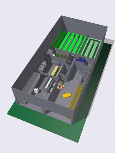 いちごの栽培用無土壌栽培システム - SMART GREEN FACTORY - Agricube - ベビーリーフの栽培用 / 自動 / 飼料用