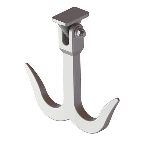 金属製フック - 2150006 - AKYÜZLER KAROSER - ダブル