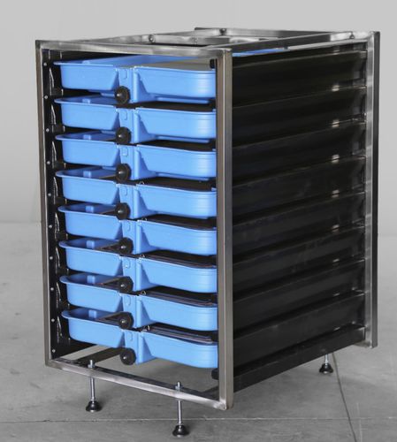マス用魚卵孵化器 - SX 80 - HSK AQUA CULTUR - 8段タイプ / 魚用