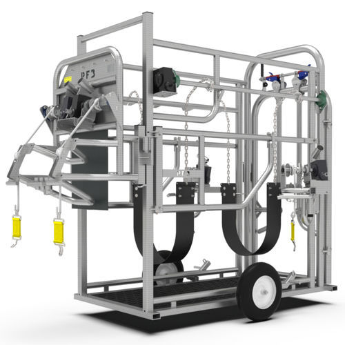 牛用家畜用固定ケ－ジ - SA - PFB equipement - 油圧式 / 蹄ケア