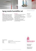 Spray nozzle humidifier set - 2