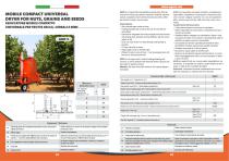 MOBILE COMPACT UNIVERSAL DRYER FOR NUTS, GRAINS AND SEEDS