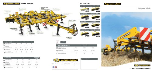 Agrisem-Agromulch Gold traîné