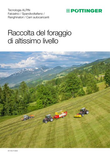 Raccolta del foraggio di altissimo livello