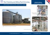 Rice Parboiling and Milling Plant 50 ton/day