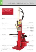 VERTICAL SPLITTER 12/16 TONS - V12/16 SERIES