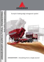 ANNABURGER AGRICULTURAL ENGINEERING MultiLandPlus changeover system - 1