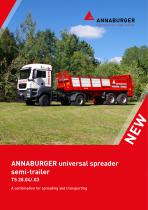 ANNABURGER universal spreader semi-trailer TS 28.04/.03 - 1