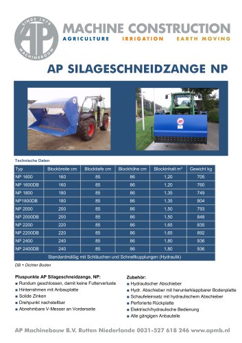 AP Silageschneidzange NP