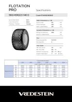 FLOTATION PRO 560/45R22.5 146 D - 2