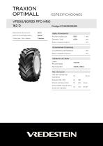 TRAXION OPTIMALL VF600/60R30 PFO NRO 162 D-2