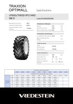 TRAXION OPTIMALL VF600/70R30 PFO NRO 168 D-2