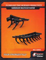 SUBSOILER MULTICULTIVATOR MCC SERIES - 1