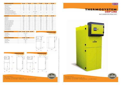 THERMOSYSTEM CHIP LINE