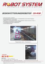 AUTOMATIC FEED DISTRIBUTION AND FEED PUSHER ROBOT