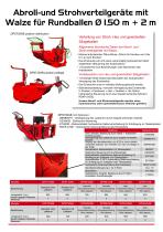 DEROULEUSES PAILLEUSES - UNROLLERS SPREADERS - 6