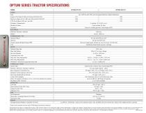 Optum Series Tractors Spec Sheet - 2