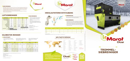 MAROT TROMMELSIEBREINIGER