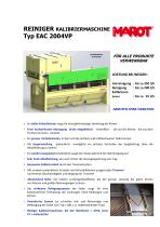 REINIGER KALIBRIERMASCHINE Typ EAC 2004VP - 1