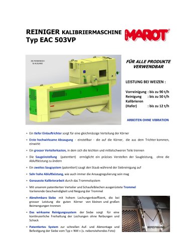 REINIGER KALIBRIERMASCHINE Typ EAC 503VP