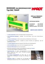 REINIGER KALIBRIERMASCHINE Typ EAC 704VP - 1