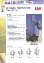 SECHOIRS à RECIRCULATION Types SRi auto