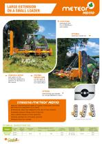 Equipment for excavators - loaders telescopics. Pruning range - agriculture - public works - 12