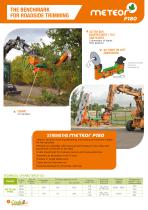 Equipment for excavators - loaders telescopics. Pruning range - agriculture - public works - 8