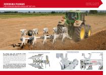 Reversible ploughs mechanically adjustable working width "light" series - 2