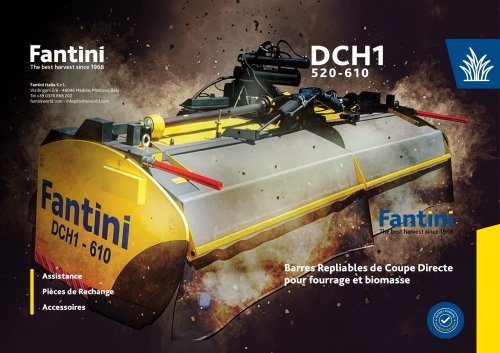 DCH1 - Barre Repliable de Coupe Directe
