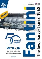 PICK-UP - Barre pour la collecte des produits en andains